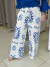 Palazo de lino estampado - comprar online
