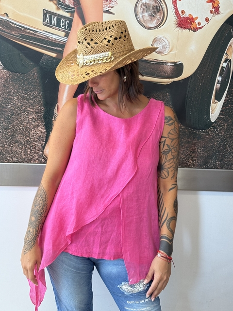 Musculosa de lino - comprar online