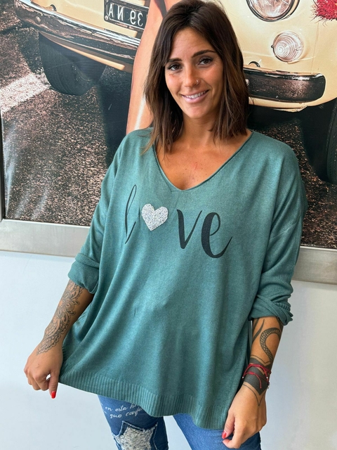 Suéter love Italiano - comprar online