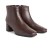 Bota de cuero mujer