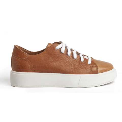 Zapatilla de cuero