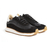 Zapatilla de cuero y gamuza