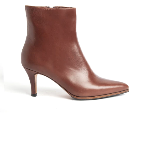 Botineta de cuero mujer