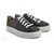 Zapatilla en cuero metalizado