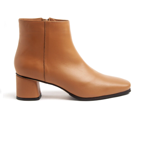 Bota de cuero mujer