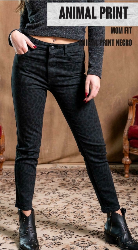 JEAN MOM PRINT - comprar online