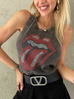 MUSCULOSA ROLLING STRAS en internet