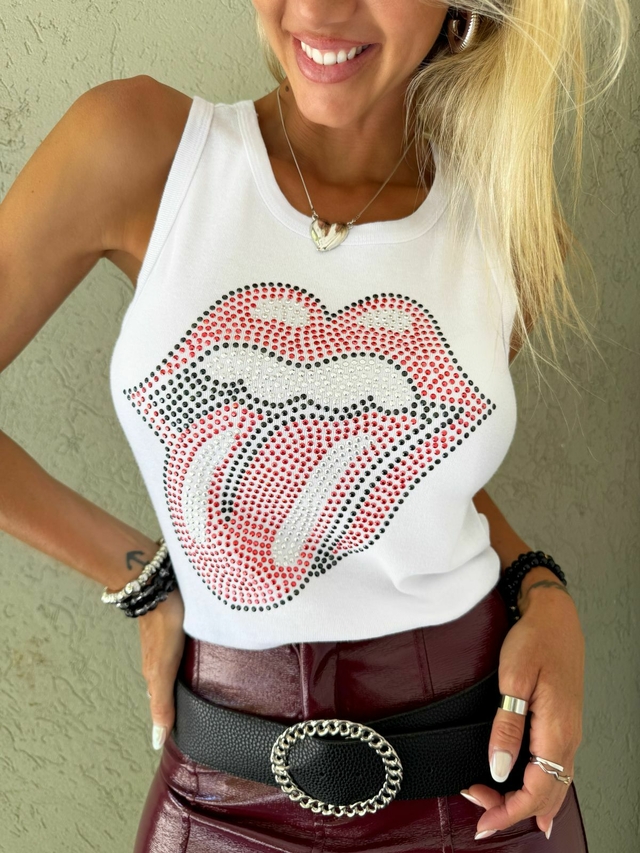Musculosa Rolling Stras thumbnail 2