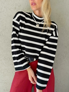 SWEATER MOM STRIPE - comprar online