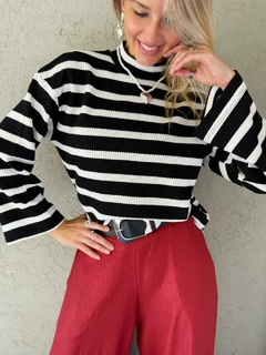 SWEATER MOM STRIPE - LAS CHAVAS