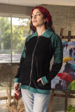 Campera de Plush África Negra en internet