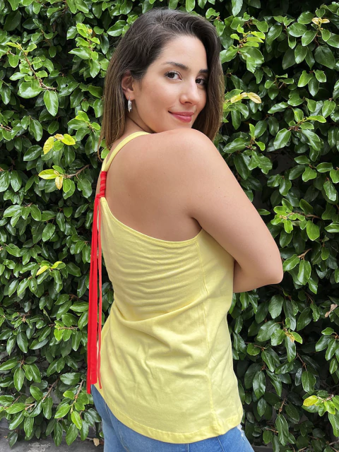 Musculosa Caramelo Limón