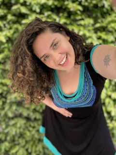 Imagen de Vestido Collares Negro con verde