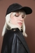 BLACK LEATHER CAP