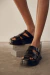 ZUECO DOHA CROC BLACK - comprar online