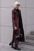 MIUCCA LEATHER TRENCH CHERRY