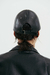 BLACK LEATHER VINTAGE CAP en internet