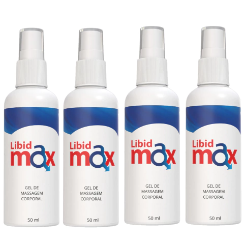 Libid Max Gel 50ml - Compre 4