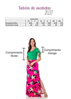 Blusa Fernanda - Laranja - Majurye Modas