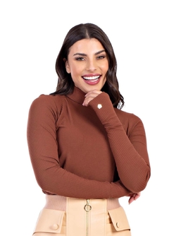 Blusa Samanta Malha Canelada