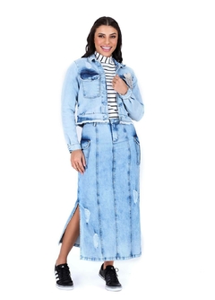 Saia Evania Jeans na internet