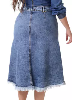 Saia Jeans Vecchi - comprar online