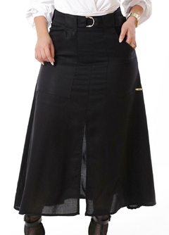 Saia Midi Feminina Vecchi 85cm