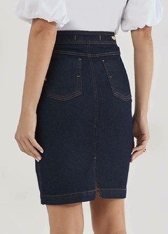 Saia Reta Jeans - comprar online