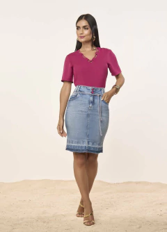 Blusa Tecido Plano - Majurye Modas