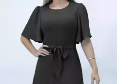Vestido Evasê Plano - comprar online