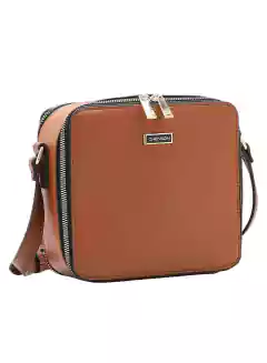 Bolsa Feminina Contrastes Transversal