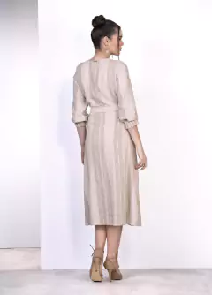 Vestido Linho - Majurye Modas