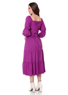 Vestido Célia - Roxo