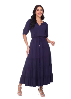 Imagem do Vestido Angelina Tecido Plano Hapuk