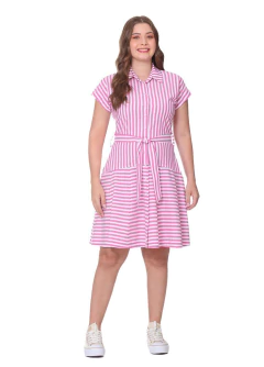 Vestido Fernanda Tecido Plano