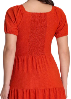 Vestido Gabriele Texturizado Hapuk - loja online