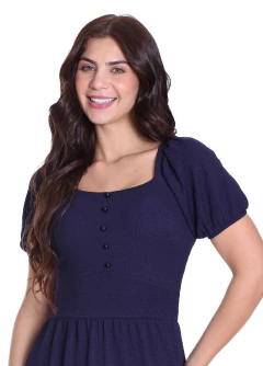 Vestido Gabriele Texturizado Hapuk - comprar online