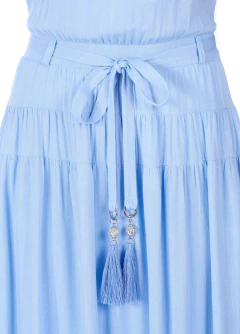 Vestido Naila Tecido Plano de Viscose