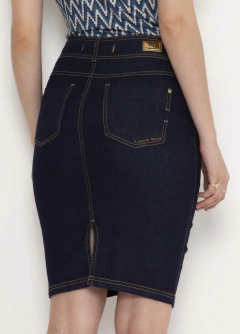 Saia Tradicional Jeans Laura Rosa Jeans - comprar online