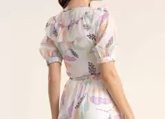 VESTIDO PLANO ESTAMPADAO - Majurye Modas