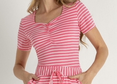 Blusa Malha Decote Franzido - comprar online
