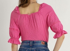 Blusa Plano com Aviamento - Majurye Modas