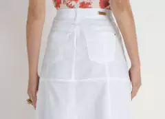 Saia Evasê Sarja - Majurye Modas