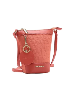 Bolsa Feminina Chenson Heart Cool Salmão