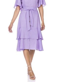 Saia Viscose Color - Majurye Modas