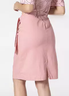 Saia Sarja Evasê Color 60cm - comprar online