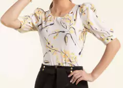 Blusa Plano Estampada - comprar online