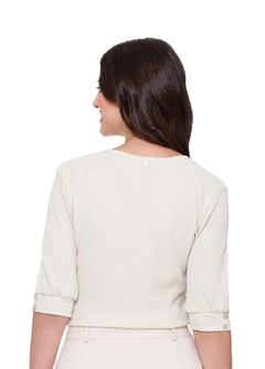Blusa Akemy Hapuk Bege - Majurye Modas