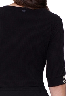 Blusa Akemy Hapuk Preto - loja online