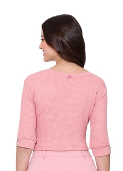 Blusa Akemy Hapuk Rosa - Majurye Modas